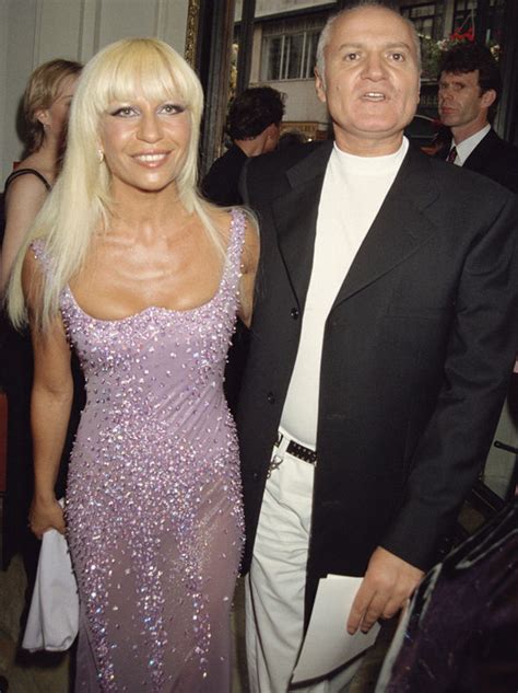 donatella versace date of birth|Donatella Versace younger years.